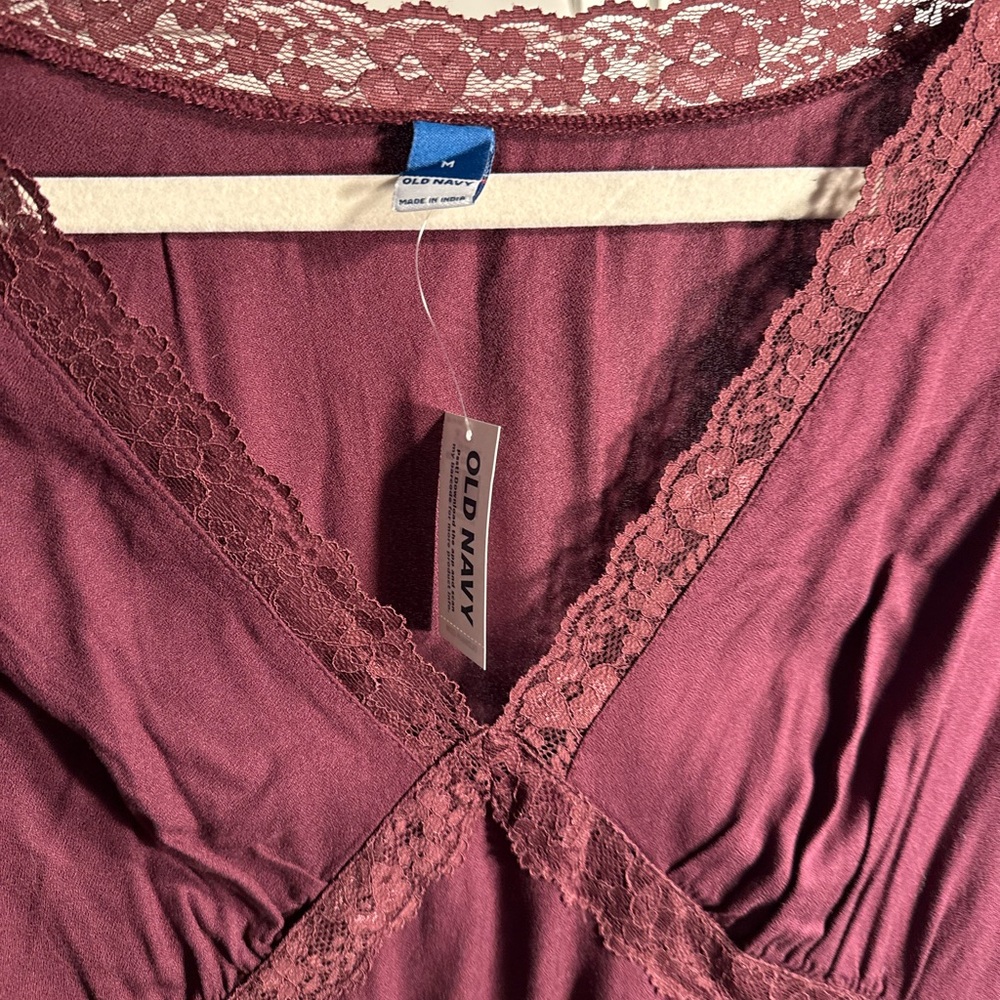 Old Navy Dress Fit and Flare Lace Trim - Picture 3 of 4